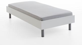 Bettgestell >Easy Beds< (BxHxT: 99x38x210 cm) in weiß - 99x38x210cm (BxHxT)