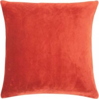 PAD Kissenhülle Samt Smooth Orange (40x40cm) 10424-O40-4040