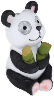 GLOBO Solarleuchte Garten Panda Bär Figur Solarlampe Außen Leuchte Solar 33876