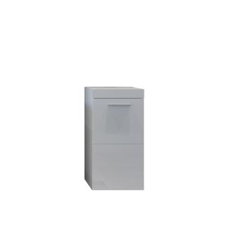 Badezimmer Unterschrank Devon in weiß Hochglanz 35 x 68 cm