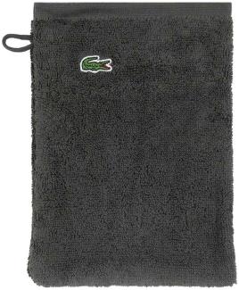 Lacoste Frottier Handtücher Lecroco | Waschhandschuh 15x21 cm | bitume