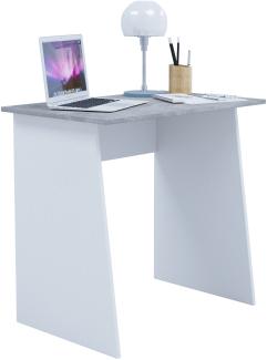 Schreibtisch Computer PC Laptop Büro Tisch Arbeitstisch Beton Optik