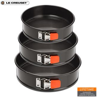 Le Creuset Springformen im 3er-Set mit Ø 20, 24 und 26 cm