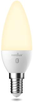 Nordlux Smart Home LED Leuchtmittel E14 C35 430lm 2200-6500K 4,7W 80Ra 300° App Steuerbar 3,5x3,5x10,8cm