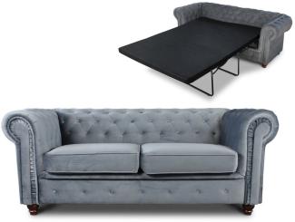 Sofnet Schlafsofa Asti 2 Bis, mit Schlaffunktion, Chesterfield Sofa 2-er, Sofagarnitur, Bettsofa