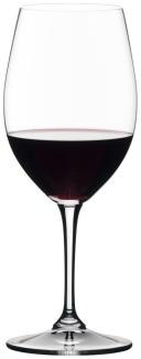 Riedel Vivant Red Wine, 4er Set, Rotweinglas, Weinglas, Hochwertiges Glas, 560 ml, 0484/498