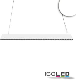 ISOLED LED Hängeleuchte Raster Up+Down, 15+32W, 8,5x128cm, weiß, UGR