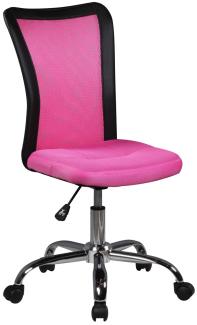 KADIMA DESIGN Kinderdrehstuhl für den Schreibtisch - Ergonomischer Schülerstuhl für Kinder und Jugendliche. Farbe: Rosa