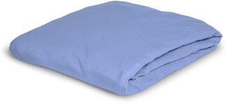 Irisette Frottier-Stretch Betttuch Orion 0009 d-blau 100 x 200 cm 9-20 d-blau