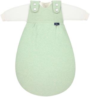 Alvi Baby-Mäxchen Schlafsack 3tlg. Special Fabric Quilt grün 50/56