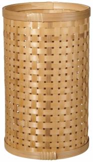 ASA Selection haruko Bambus Zylinder, Übertopf Blumentopf, Pflanzkübel, Blumenkübel, Bambus, Natur, H 30 cm, 64084971