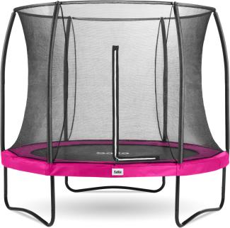 Salta 'Comfort Edition Standard' Trampolin, pink, rund, 305 cm Durchmesser, ab 5 Jahren, bis 120 kg belastbar, inkl. Sicherheitsnetz