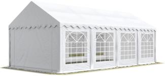 Party-Zelt Festzelt 3x9 m Garten-Pavillon -Zelt PVC Plane 700 N in weiß Wasserdicht