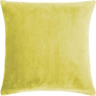 Pad Kissenhülle Samt Smooth Mustard (50x50cm) 10424-E55-5050