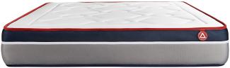 VITAL ERGO matratze 140 x 200 cm, Taschenfedern und Rückstellschaum, Härtegrad 4, Höhe : 26 cm, 7 Komfortzonen