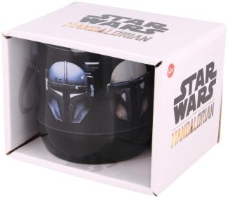 Stor 00881 - Star Wars - The Mandalorian - Keramik Tasse 360ml schwarz