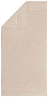 Micro Touch Waschhandschuh 16x21cm beige 550g/m² 100% Baumwolle