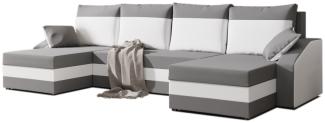 Sofa mit Schlaffunktion in U-Form WELTA, 302x75x138,haiti 14/haiti 0