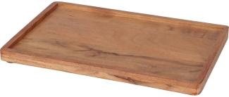 Servierbrett aus Akazienholz, 30 x 20 cm