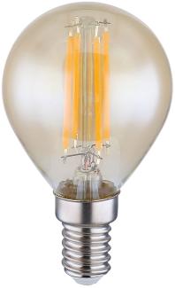 LED Leuchtmittel, Kugel, E14, 4 Watt, 350 Lumen, warmweiß, DxH 4,5x7,8 cm