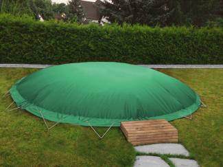 aufblasbare Winterabdeckung für runde Pools 200 cm Grün