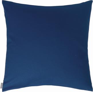Homing Kissenhülle Jonas 50x50cm blau Kissen Bezug Wohnzimmer Kissen Uni Deko