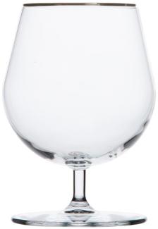 Cognacglas Kristall Pure Platin clear (14 cm)