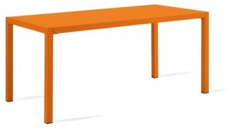 Tisch Quatris 160x80x75 cm orange