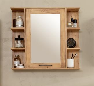 Spiegelschrank 80x71cm 'Albany' Akazie massiv lackiert