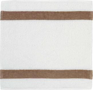 Feiler Handtücher Exclusiv mit Chenillebordüre | Seiftuch 30x30 cm | safari