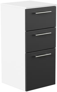 Midischrank SANTINI Front schwarz : Schwarz