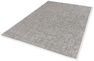 Teppich in anthrazit aus 100% Polypropylen - 230x160x0,5cm (LxBxH)