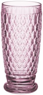 Villeroy & Boch Vorteilset 2 Stück Boston coloured Longdrinkglas rose rosa 1173090114 und Geschenk + Spende