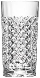 Longdrinkglas Kristall Karo clear (14 cm)