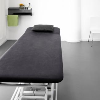 Traumschlaf Frottee Stretch Massageliegenbezug Therapieliegenbezug | 80x195 cm | anthrazit