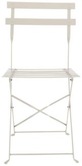 Rivanto® Desert Dream Gartenstuhl Sitzfläche ca. 40,5 x 46 cm, Höhe 80,5 cm, Klappstuhl Bistro-Design