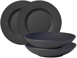 Villeroy & Boch Manufacture Rock Tafelset 4tlg