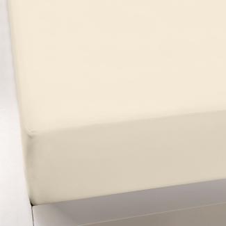 Formesse Jersey Spannbetttuch Bella Gracia | 120x200 - 130x220 cm | puder