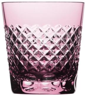 Becher Kristall Karo rosalin (8,5 cm)