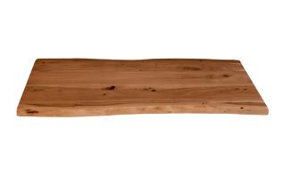 Tischplatte Baumkante Akazie Nuss 80 x 40 cm CURTIS 136822143