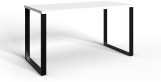 Wimex Multiraumkonzept Schreibtisch Holzwerkstoff Weiß 140x70x75 cm