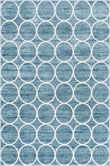 Teppich "TiTan Trellis" Rechteckig Blau verschiedene Größen