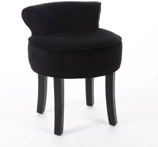 Hocker mit Rückenlehne, gepolsterter Sessel 3in1, moderner Stuhl