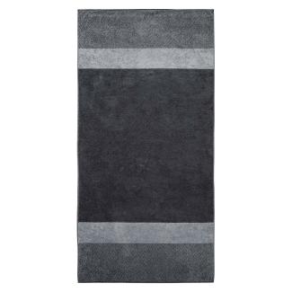 Dyckhoff Saunatuch Two Tone Stripe | 100x200 cm | silber