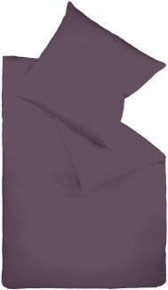 Fleuresse Mako-Satin-Bettwäsche colours lavendel 6062 Größe 200 x 220 cm + 2 Kissenbezüge 80 x 80 cm