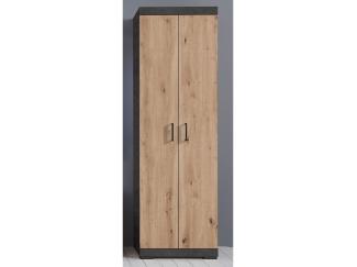 Garderobenschrank >Birkenhead< in Matera - 60x195x35cm (BxHxT)