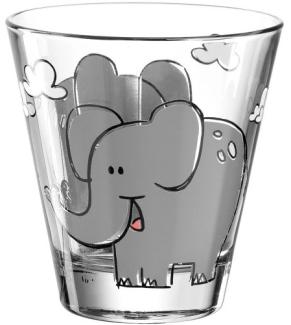 LEONARDO Glasbecher OPTIC Bambini Elefant (215ml) 023552