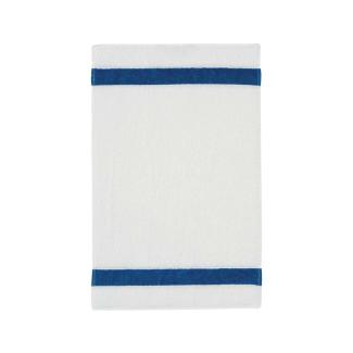 Feiler Handtücher Exclusiv mit Chenillebordüre | Gästetuch 30x50 cm | keramblau