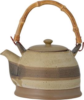 Bloomingville Teekanne, Solange Teapot, Nature, Stoneware