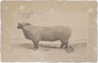 Kissen Sheep Rechteckig Baumwolle&Polyester Beige